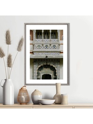 Mint Yeşili Kapı 1 Çerçeve ve Poster -  M1047