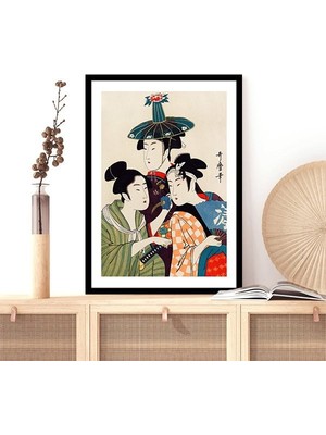 Japon Kadınlar 1 Çerçeve ve Poster - SNT1049