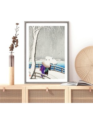 Şemsiyeli Kadınlar 2 Çerçeve ve Poster - SNT1046