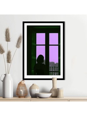 Pencere Önü 5 Çerçeve ve Poster -  M1080