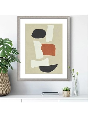 Çizgisel Geometrik Desenler 1 Çerçeve ve Poster - SO1038