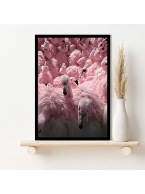 Flamingo 1 Çerçeve ve Poster - H1071