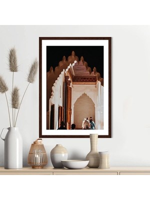 Turuncu Tavan Detayları 1 Çerçeve ve Poster -  M1033