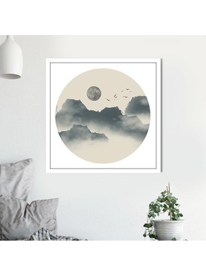 Bulutlar ve Kuşlar 1 Çerçeve ve Poster - SNT1034