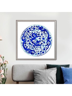 Blue Blanc 2 Çerçeve ve Poster -  IL1133