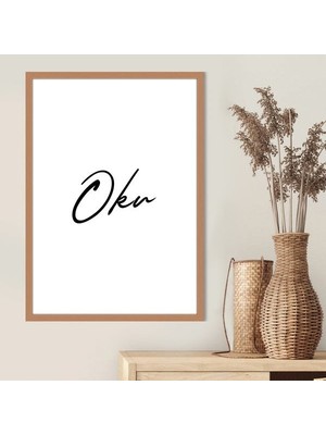 Oku 2 Çerçeve ve Poster - TP1049