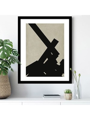 Siyah Lekeler 1 Çerçeve ve Poster - SO1046