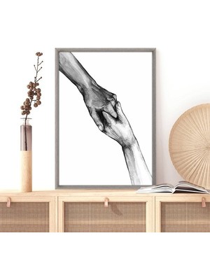 Tutuşan Eller 1 Çerçeve ve Poster - SB1070