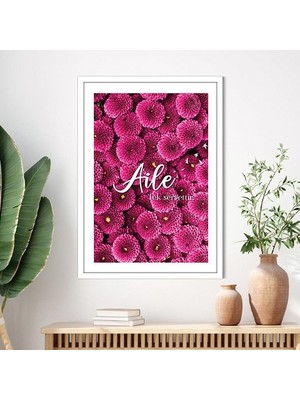 Aile Tek Servettir 3 Çerçeve ve Poster - TP1002
