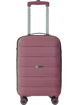 Vegmann Polipropilen (Pp) Atlas Mürdüm Kabin Boy Valiz