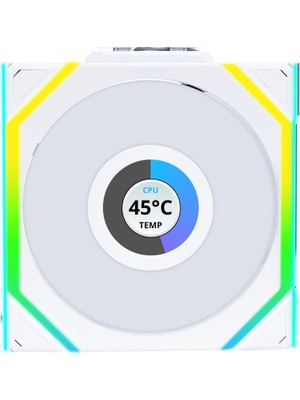 Lian Li Unı Fan Reverse Sl Wıreless LCD 1X120MM Beyaz Kasa Fanı (G99.12RSLLCD1W1W.00)