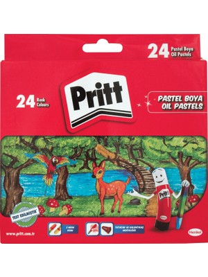 Pritt Pastel Boya Karton Kutu 24 Lü