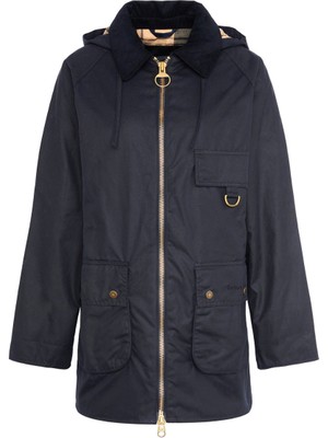 Barbour Highclere Yağlı Ceket NY92 Navy