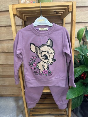 Geyik Desenli Alt Üst Takım