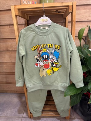 Çizgi Film Baskılı Alt Üst Takım