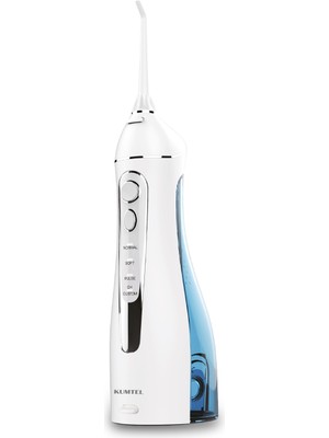 Kumtel Caremi Şarjlı Taşınabilir Diş ve Ağız Duşu 3 Başlıklı 200 ml Ultra İnce Su Akışı