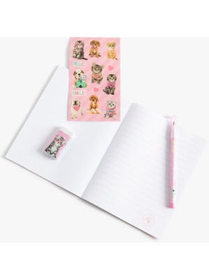 Studio Pets Lisanslı Defter ve Kalem Seti