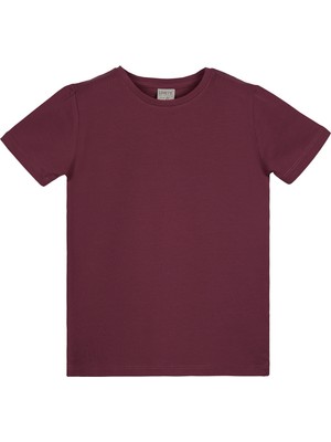 Lovetti Vişne Çürüğü Unısex Sıfır Yaka Kısa Kollu Tişört