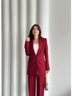 Vuntal Butik Çift Düğmeli Blazer Takımı