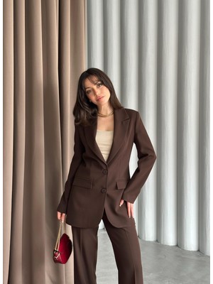 Vuntal Butik Çift Düğmeli Blazer Takımı