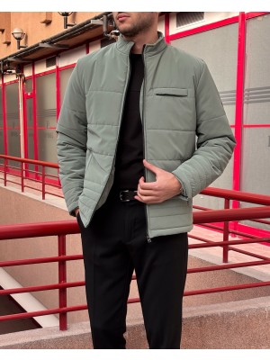 İnpool Erkek, Fermuarlı, Cepli, Kapitone Dolum, Suya ve Rüzgara Dayanıklı, Ceket-Mont 24USEC06