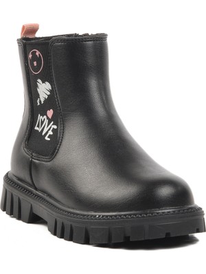 Pepino Walkway Siyah-Pudra Kız Çocuk Bot