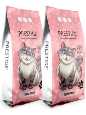 Prestige Bebek Pudralı Topaklaşan Kedi Kumu 10 lt