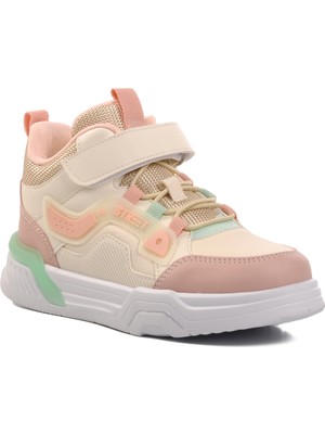 Pepino Walkway Krem-Pudra Çocuk Spor Ayakkabı