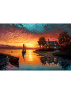 Aden Manzara Kanvas Tablo