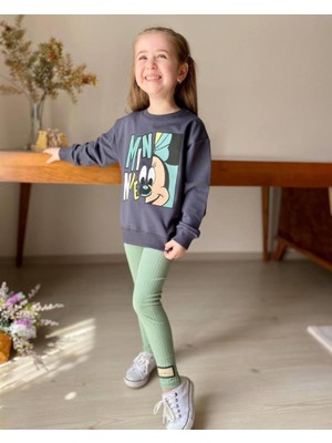 Cg Kids Minnie Baskılı Kız Çocuk Alt Üst Takım