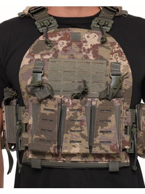 Single Sword Pratik Hücum Yeleği Yanları Kolonlu Kd-3