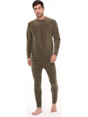 Single Sword Kışlık Kalın-Avcılık-Balıkçılık-Askerlik-Kamp-Polar Erkek İçlik Takım