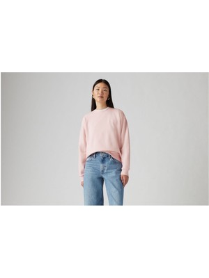 Levi's Kadın Bisiklet Yaka Pembe Sweatshirt - A5942-0028