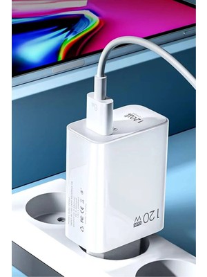 Open Toys Hızlı Şarj Type C Uçlu Kablolu Şarj Aleti 120W USB