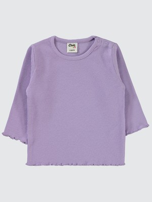 Civil Baby Kız Bebek Sweatshirt 6-18 Ay Lila