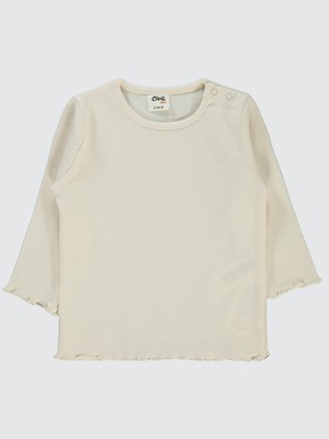 Civil Baby Kız Bebek Sweatshirt 6-18 Ay Fil Dişi