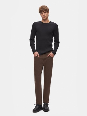 LTB Sawyer Y Slim Jean Pantolon Erkek Günlük Kullanım İçin Desenli Normal Bel Denim Kumaş