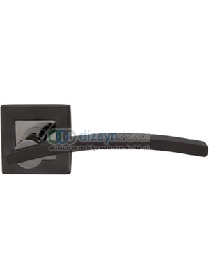 Dizaynaks Rozetli Kapı Kolu Pasl. Pvd Krom-füme Barelli Tip