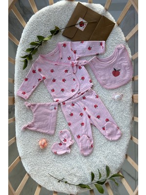 Necix's Şeftali Baskılı Hastane Çıkış Seti