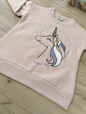 Unicorn - Gök Kuşağı Desenli Sweat Alt Üsttakım