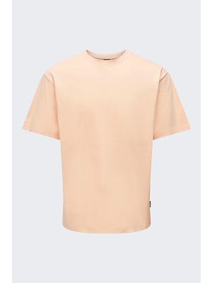 Onsfred Lıfe Rlx Ss Tee Noos Erkek Turuncu T-Shirt - 22022532