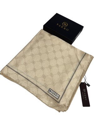 Vakko Jakarlı Ipek Eşarp 90 x 90