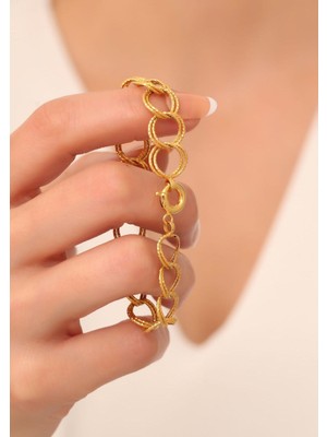 Bayar Gold 14 Ayar Altın Samanyolu Bileklik