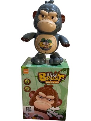 23 cm Sesli Işıklı Dans Eden Goril 3110