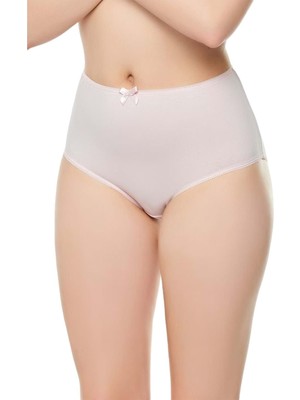 Belinay Kadın 4'lü Desenli Pamuk Yüksek Bel Bato Külot 0282