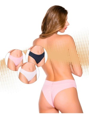 Belinay 2518 Kadın Brazil Külot 12'li Paket Lace And Luxe