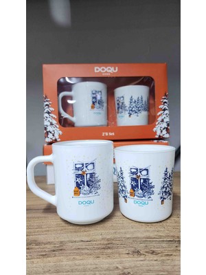 Doqu Home Yılbaşı si Kokulu Mum ve Kupa