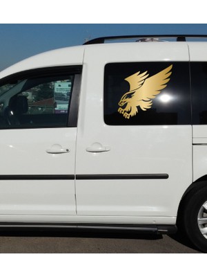 Sticker Usta Kartal Karakartal Beşiktaş Şahin Sticker Araba Oto Motosiklet Karavan Etiket 02149