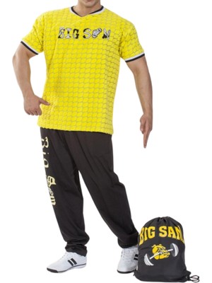 Pamuklu Havlu Tişört Big Sam 3148