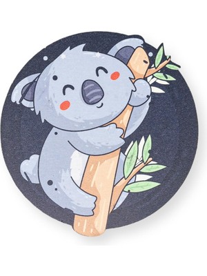 Myros Koala Ahşap Bardak Altlığı Magnet